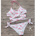 Brésilien Bikinis Set Floral Cross Swimsuit Femelle Femme Sexy Bathing Fssuel plage Wear Massuit de maillot de bain
